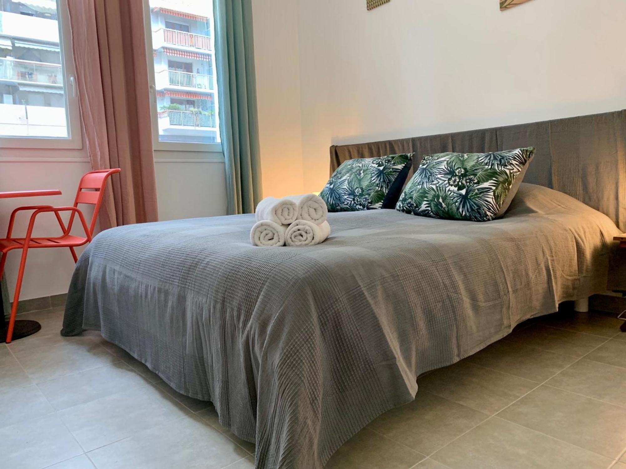 Riviera - Maison Du Grand Sud - Confortable Petit 3 Pieces - Promenade Des Apartamento